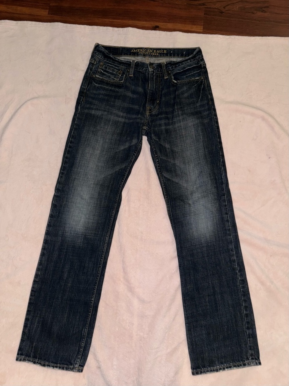 American Eagle Outfitters women’s Dark Blue Straight Jeans